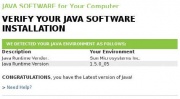 Зайдите на http://java.com и кликните Verify Installation. Вот что вы увидите, если плагин Java в Firefox заработал.