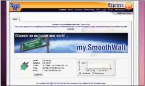 Smoothwall Express предлагает простой процесс настройки через браузер.