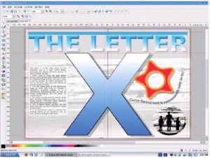 Xara Xtreme справляется и с растровой, и с векторной графикой, быстро обновляя экран.